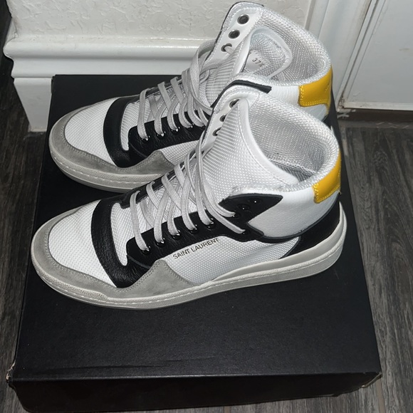 Saint Laurent Shoes - SL24 High Top 37+